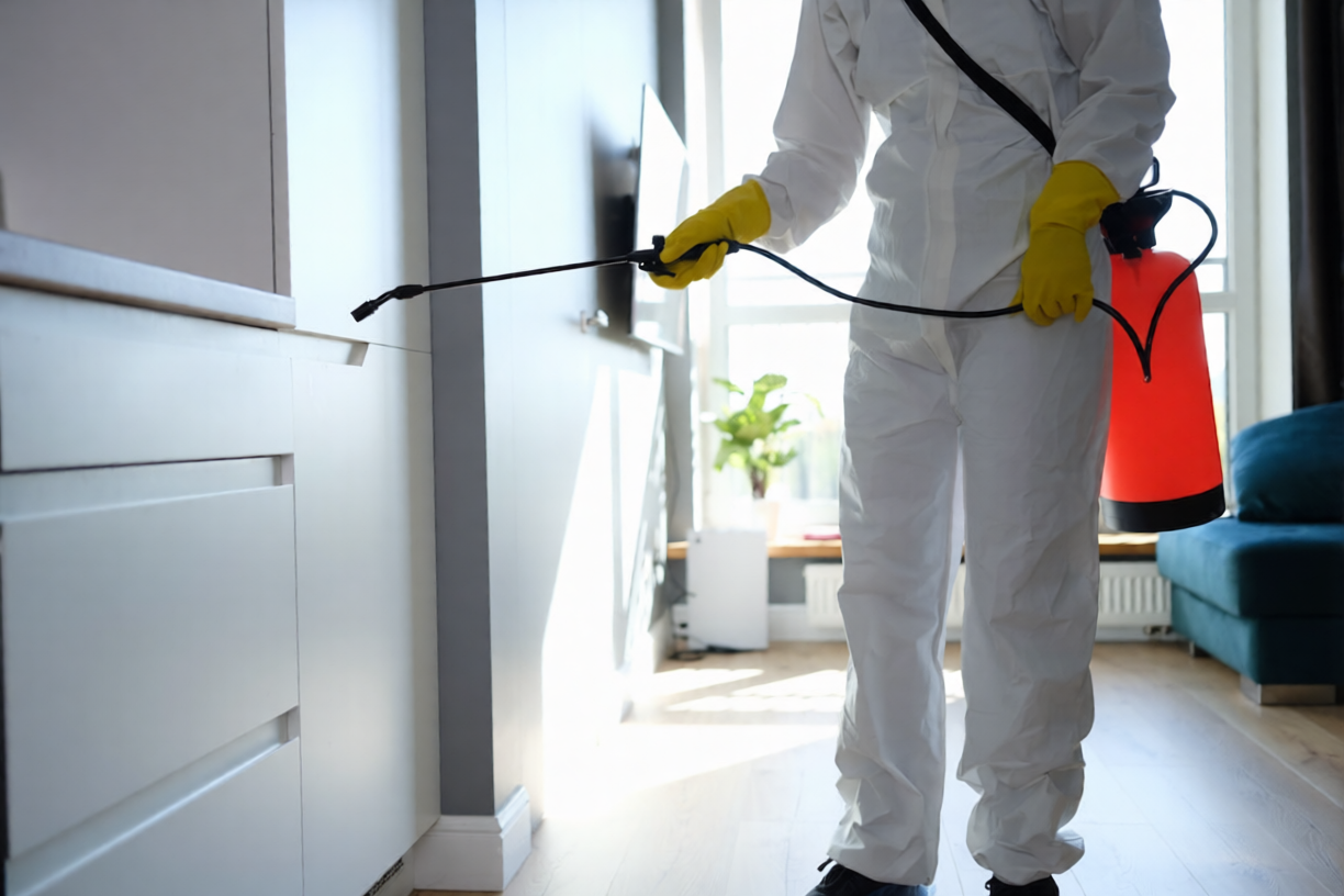 How Pest Control Spray Works to Eliminate Household Pests